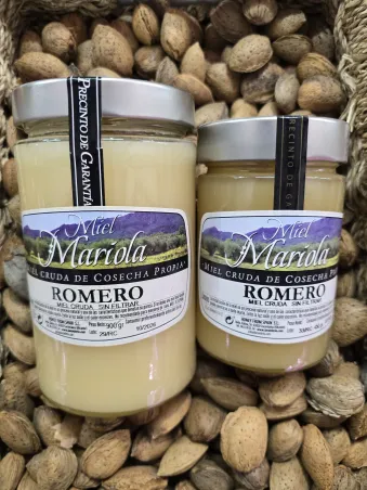 Miel cruda sin filtrar romero
